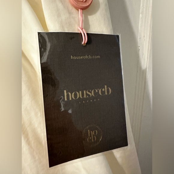 House of CB - Florianne Ivory Bow Mini Dress - Picture 8 of 9